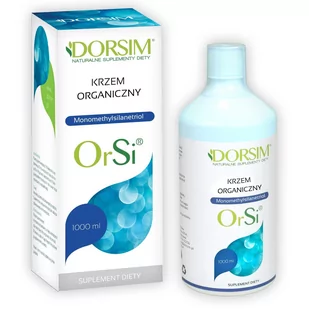 DORSIM SP. Z O.O. Krzem Organiczny Orsi Płyn 1000G - Suplementy naturalne - miniaturka - grafika 1