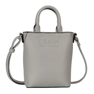 TOM TAILOR Denim bags Heidy damska torba na ramię mała szara, szary, moda - Torebki damskie - miniaturka - grafika 1