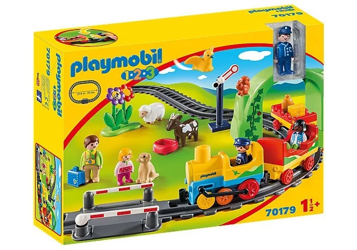 PLAYMOBIL 70179 1.2.3 Moja pierwsza kolejka, kolorowa