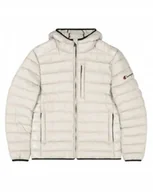 Kurtki męskie - Kurtka Męska Champion Beżowa 220340-Es057 Zimowa Puchowa Na Zimę S - miniaturka - grafika 1