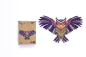 Puzzle - Puzzle Drewniane Magiczna Sowa Puza3-00723 (Pe7236) - miniaturka - grafika 1