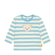 Bluzki dla niemowląt - Steiff Chłopięca koszula Dragon´s Fire, Delphinium Blue, 80 - miniaturka - grafika 1