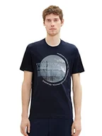 Koszulki męskie - TOM TAILOR Koszulka męska 1036427, 10668-Sky Captain Blue, XXL, 10668 - Sky Captain Blue, XXL - miniaturka - grafika 1