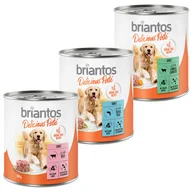 Mokra karma dla psów - 10 + 2 gratis! Briantos Delicious Paté, 12 x 800 g - Pakiet mieszany - miniaturka - grafika 1