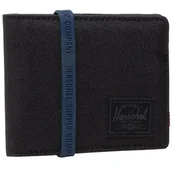 Portfele - Herschel Roy Wallet 10363-00535, unisex portfel czarny - miniaturka - grafika 1
