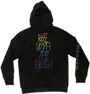Bluzy męskie - bluza męska FALLEN STAKED PO HOODIE Black/Rainbow - miniaturka - grafika 1
