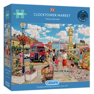 Puzzle - G3 Puzzle 1000 Rynek z wieżą zegarową - miniaturka - grafika 1