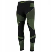 Pozostała odzież narciarska - BIELIZNA TERMOAKTYWNA KALESONY MĘSKA WOLVERIN CZARNY S/M STALCO PERFECT - miniaturka - grafika 1