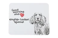 Podkładki pod mysz - Cocker spaniel angielski podkładka pod mysz z psem Art-Dog - miniaturka - grafika 1