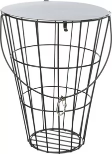 Trixie Podwieszany uchwyt na siano, metal, 21 cm, z pokrywką - Akcesoria dla gryzoni - miniaturka - grafika 1