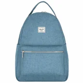 Plecaki - Herschel Nova Mid Clear Backpack 40 cm copen blue crosshatch - miniaturka - grafika 1