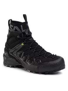 Salewa Trekkingi Ms Wildfire Edge Mid Gtx GORE-TEX 61350-0971 Czarny - Buty trekkingowe męskie - miniaturka - grafika 1