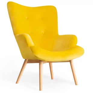 Fotel  uszak MOSS welurowy 70x95 cm - Fotele - miniaturka - grafika 1
