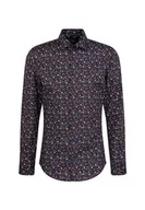 Koszule męskie - Seidensticker Męska koszula biznesowa – slim fit – łatwa do prasowania – kołnierz Kent – długi rękaw – 100% bawełna, niebieski, 44 - miniaturka - grafika 1