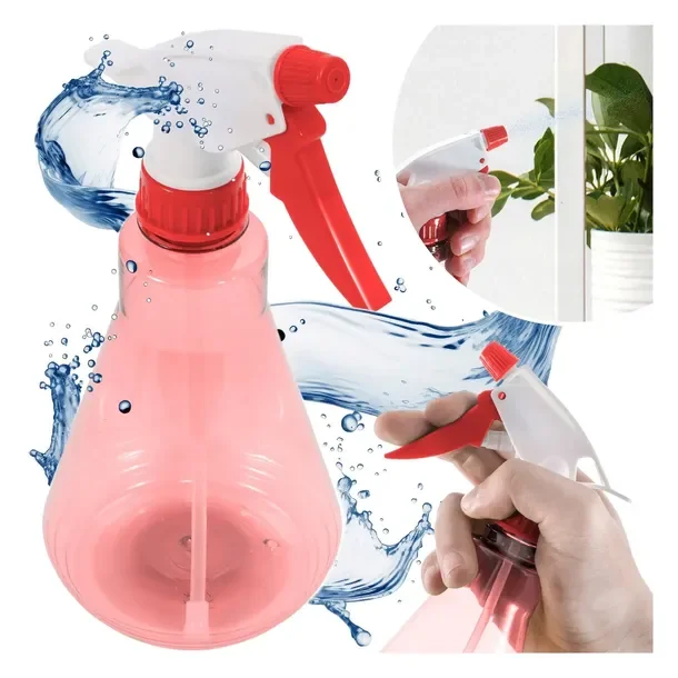Opryskiwacz Ręczny 500ml - Czerwony Spryskiwacz Domowy do kwiatów Zraszacz