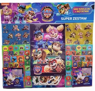 Naklejki klasyczne Psi Patrol St. Majewski 500 szt. - Zabawki kreatywne - miniaturka - grafika 1