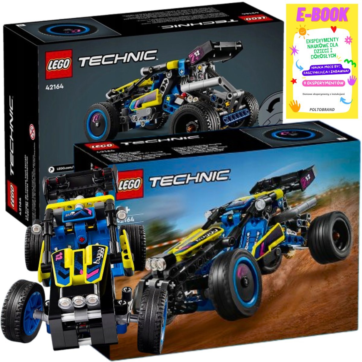 Lego Technic - Wyścigowy Łazik Terenowy - Autko Na Prezent + Ebook