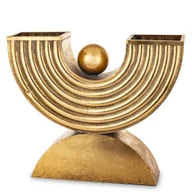 Donice - Wazon Osłonka Metalowy Dekoracyjny Vintage Flakon - miniaturka - grafika 1