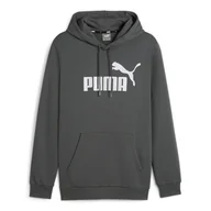 Bluzy sportowe męskie - Bluza męska PUMA Essentials Big Logo Hoodie FL - miniaturka - grafika 1