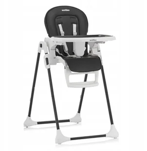 KRZESEŁKO DO KARMIENIA SESTTINO SILLA BLACK - Krzesełka do karmienia - miniaturka - grafika 1