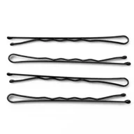 Ozdoby do włosów - WSUWKI do włosów dwie kulki CZARNE 5,5cm 100szt - miniaturka - grafika 1