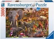 Puzzle - Ravensburger Afrykańskie zwierzęta puzzle 3000 elementów - miniaturka - grafika 1