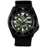 Zegarki męskie - Seiko Analogowy SRPJ37K1, czarny - miniaturka - grafika 1