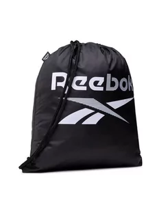 Reebok Worek Te Gymsack GP0090 Czarny - Plecaki szkolne i tornistry - miniaturka - grafika 1