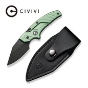 Noże - Nóż Civivi Typhoeus Green Aluminium, Black Stonewashed 14C28N (C21036-4) - miniaturka - grafika 1