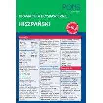 Pons Gramatyka błyskawicznie hiszpański - LektorKlett