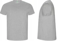 Koszulki męskie - T-shirt Koszulka Męska ORGANICZNA BAWEŁNA Roly GOLDEN 6690 SZARY 2XL - miniaturka - grafika 1