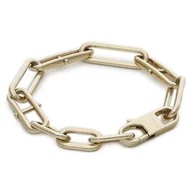 Bransoletki - Bransoletka Fossil JF04234710 Złoty - miniaturka - grafika 1