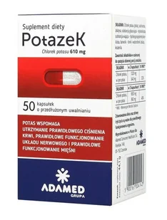Adamed PotazeK 50 szt. - Przeziębienie i grypa - miniaturka - grafika 1