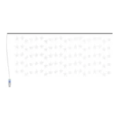 Oświetlenie świąteczne - vidaXL Zasłona świetlnych gwiazdek 500 diod LED, zimna biel, 8 funkcji vidaXL - miniaturka - grafika 1