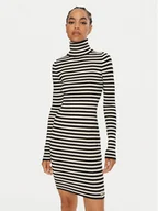 Sukienki - Calvin Klein Jeans Sukienka dzianinowa J20J224150 Kolorowy Slim Fit - miniaturka - grafika 1