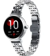 Smartwatch - Hagen HB19.111.1111 Smartwatch HB19 Srebrny - miniaturka - grafika 1