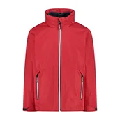 Kurtki i płaszcze dla chłopców - CMP - Kid Jacket Fix Hood Detachble Inn.Jacket, Boy, Ferrari, 152 - miniaturka - grafika 1