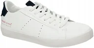 Sneakersy męskie - Sneakersy Stylowe Cross Jeans II1R4012C White Biał - miniaturka - grafika 1