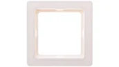 Klawisze i ramki - Berker Q1 biały ramka 1 B_10116089 - miniaturka - grafika 1