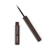 Eyelinery - KIKO Milano Super Colour Waterproof Eyeliner 09 Dark Brown 1.7ml - miniaturka - grafika 1
