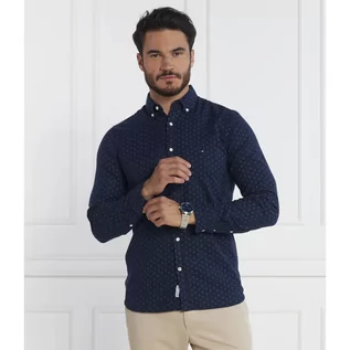 Koszule męskie - Tommy Hilfiger Koszula FLEX BRUSHED | Slim Fit - grafika 1