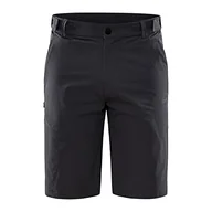 Spodenki damskie - Craft ADV Explore Tech szorty | spodnie outdoorowe męskie S | asfalt | 4-kierunkowy stretch | uformowane kolana | regulowany ściągacz | tylna kieszeń z zamkiem błyskawicznym | spodnie trekkingowe - miniaturka - grafika 1