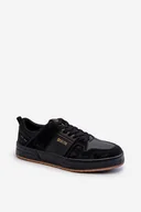Sneakersy męskie - Sneakersy Męskie Big Star NN174094 Czarne-42 - miniaturka - grafika 1