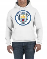 Bluzy męskie - Bluza Z Kapturem Manchester City Prezent S 0163 - miniaturka - grafika 1