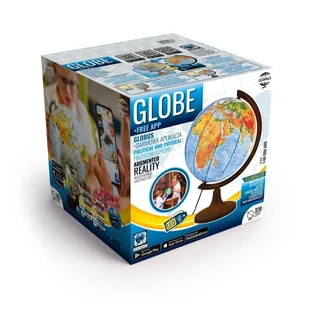 Globus pol.-fiz. podświetl. Multi Globe Ar 32cm Gb - Globusy - miniaturka - grafika 1