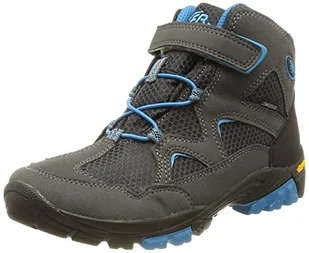 Brütting Mount Mera Kids High Cross buty do biegania, szare/niebieskie, rozmiar 35 UE - Buty dla dziewczynek - miniaturka - grafika 1