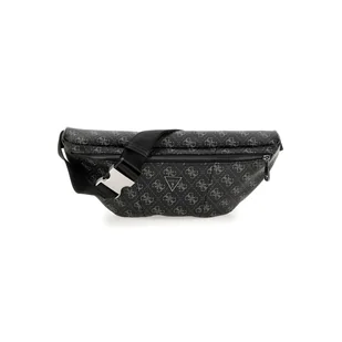 Męska Nerka GUESS VEZZOLA SMART BUM BAG MEDIUM HMEVZLP3331-DAB – Czarny - Nerki - miniaturka - grafika 1