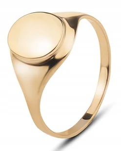 ZŁOTY PIĘKNY KLASYCZNY SYGNET SIGILLO 333 - Pierścionki - miniaturka - grafika 1