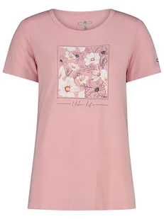 CMP Koszulka funkcyjna w kolorze jasnoróżowym - Koszulki sportowe damskie - miniaturka - grafika 1