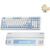 Klawiatury - MCHOSE MC-K99-7 Niebieski MC-K99-7 - miniaturka - grafika 1